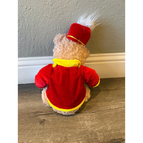 Macy's Thanksgiving Day Parade 2014 Bear Plush Toy by Gund Red Band Uniform - Picture 6 of 7